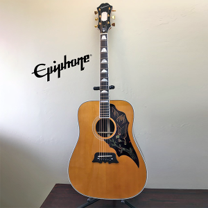 Epiphone Masterbilt Excellente Guitar – Hard Shell Plush Case