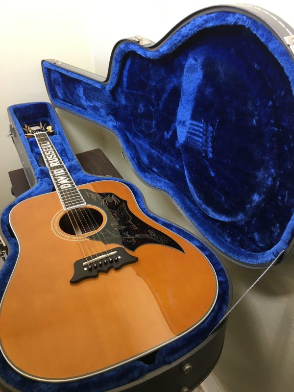 Epiphone Masterbilt Excellente Guitar - David Russell Inlay - Hard Shell Plush Case - Image 5